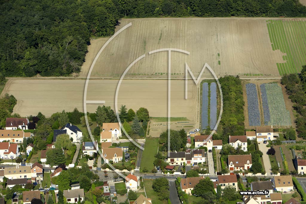 Photo arienne de Neuville-sur-Oise