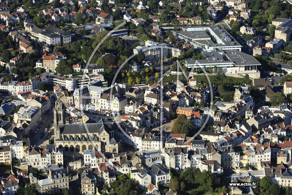 Photo arienne de Pontoise (Centre)