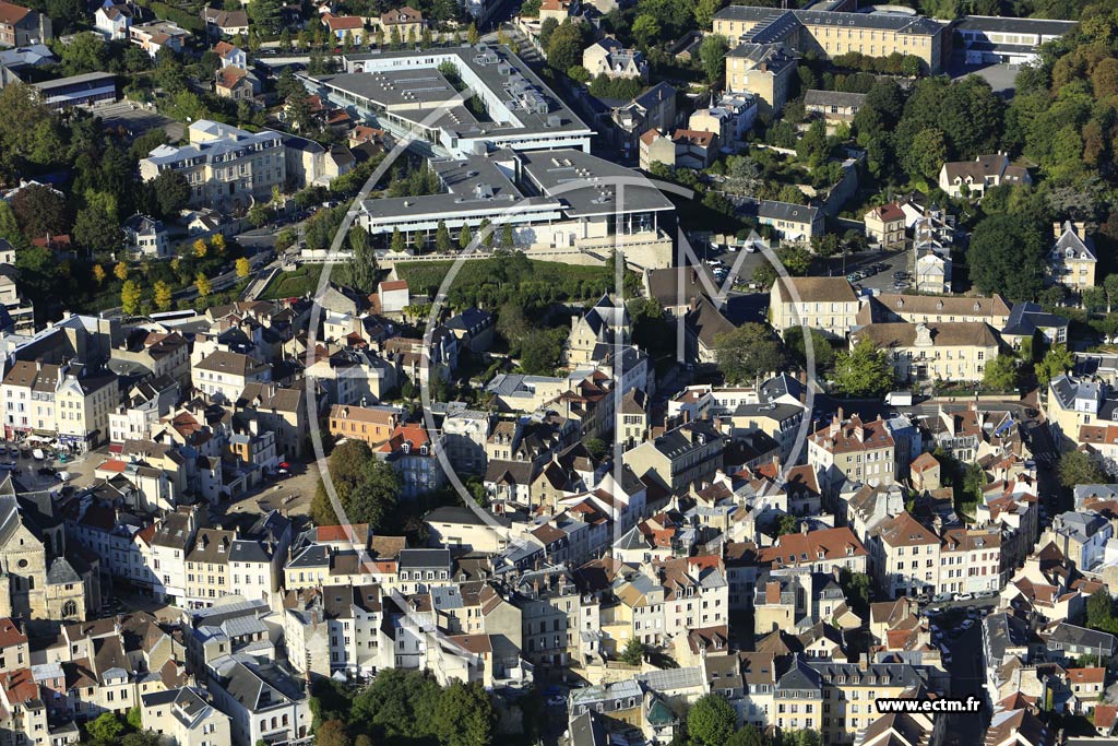 Photo arienne de Pontoise (Centre)