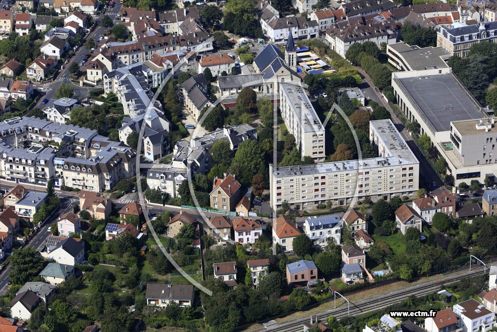 Photo arienne de Antony (le Vert Buisson)