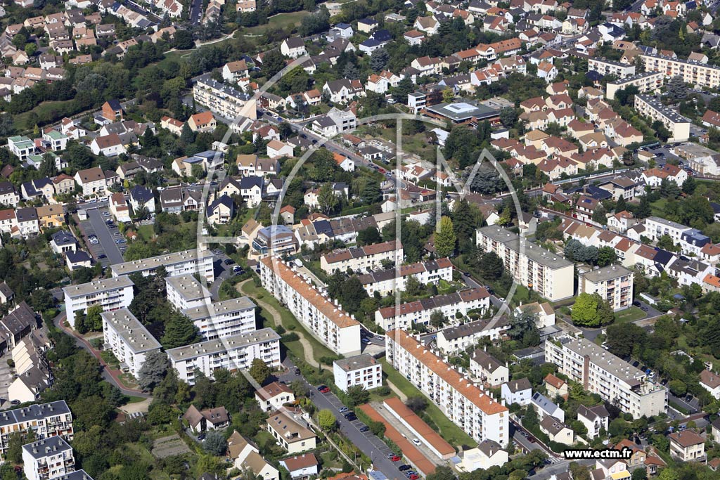 Photo arienne de Antony (le Vert Buisson)