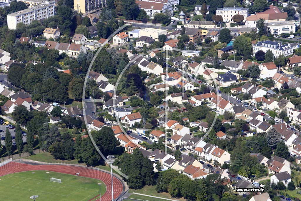 Photo arienne de Longjumeau (Parc de Saint-loi)