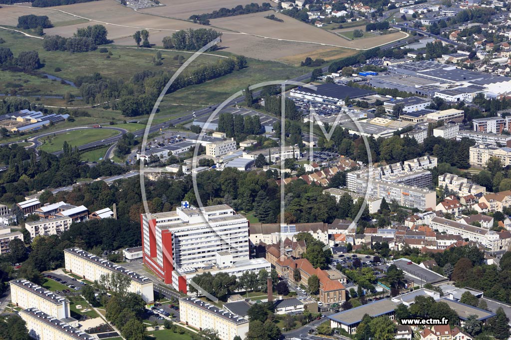 Photo arienne de Longjumeau (Sud)