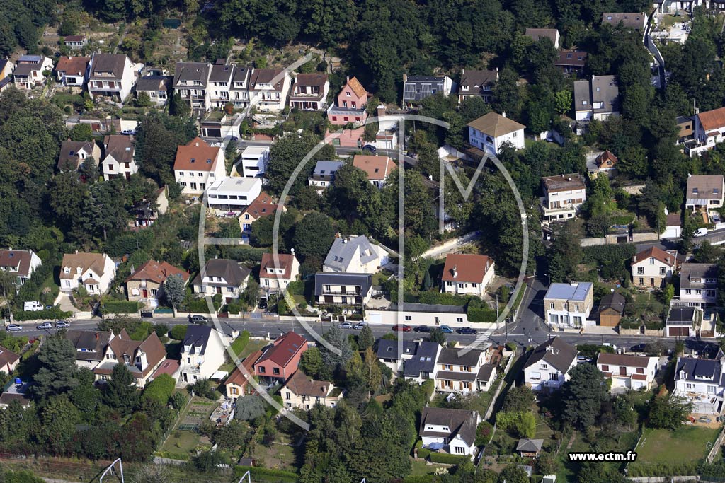 Photo arienne de Palaiseau (la Butte de Reims)