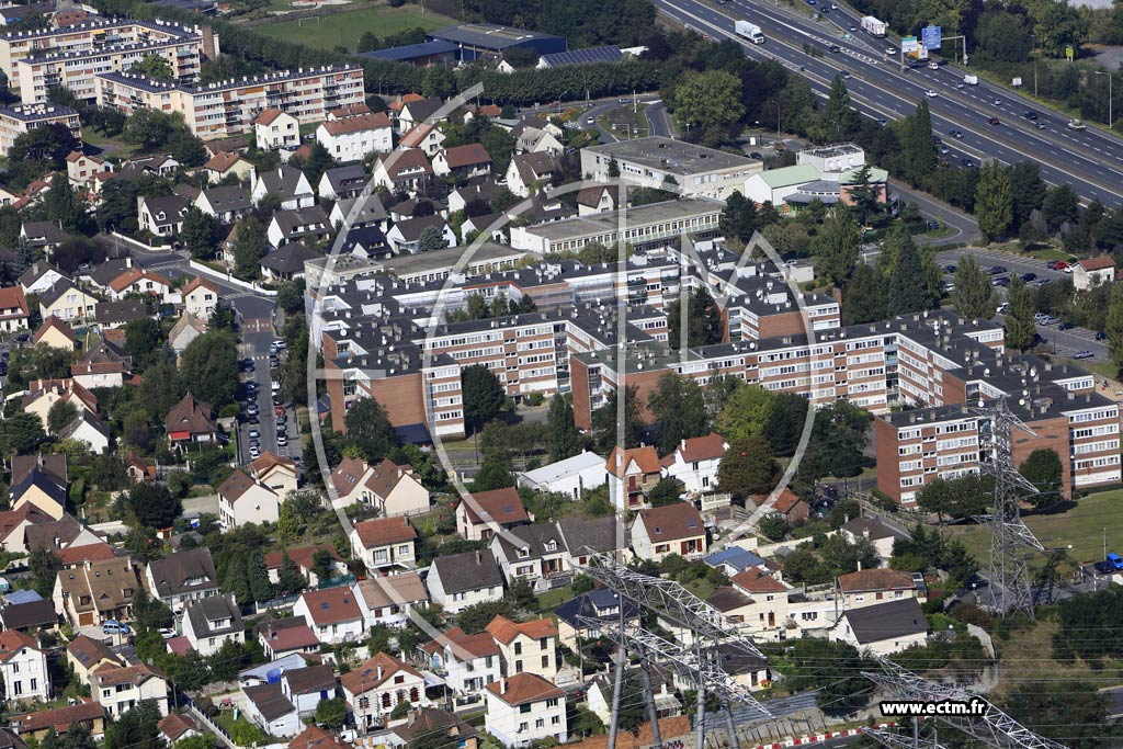 Photo arienne de Palaiseau (la Garenne)