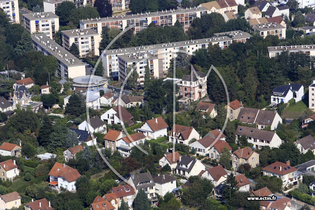 Photo arienne de Palaiseau (le Quartier du Val)