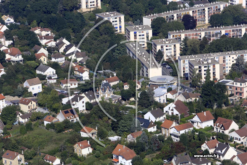 Photo arienne de Palaiseau (le Quartier du Val)