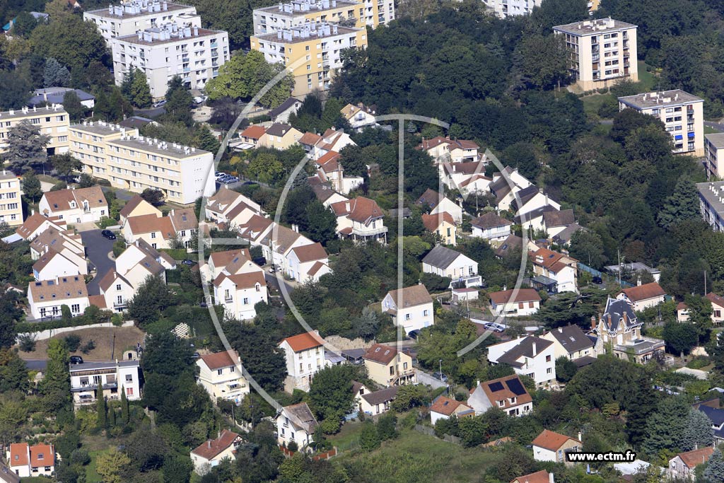 Photo arienne de Palaiseau (le Quartier du Val)