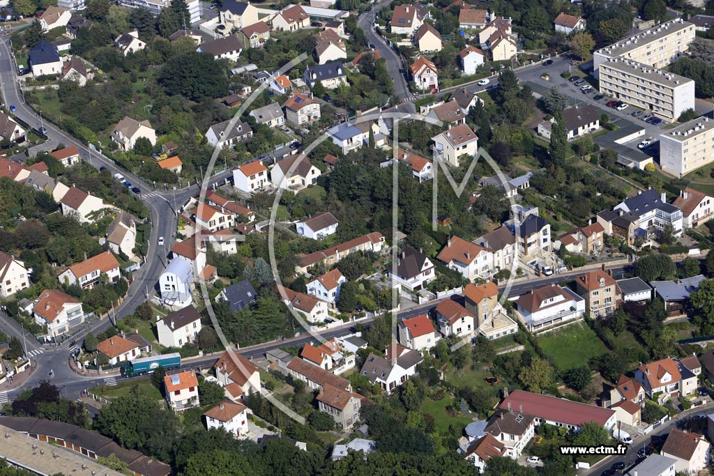 Photo arienne de Palaiseau (le Quartier du Val)