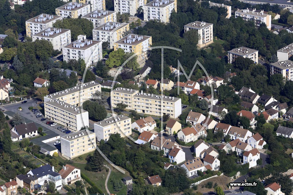 Photo arienne de Palaiseau (le Quartier du Val)