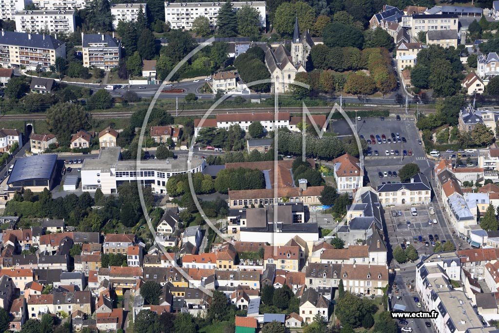 Photo arienne de Palaiseau (les Trois Arpents)