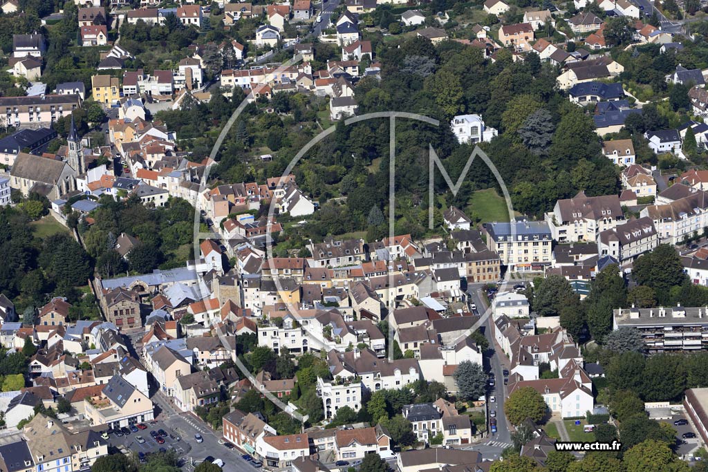 Photo arienne de Verrires-le-Buisson