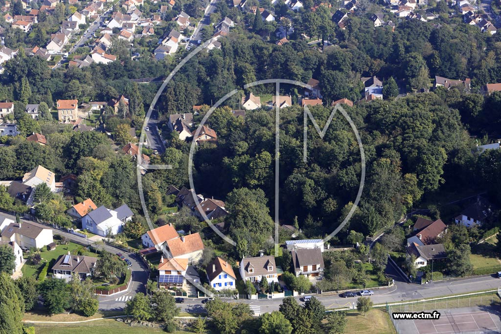 Photo arienne de Villebon-sur-Yvette (les Vallons d'Yvette)