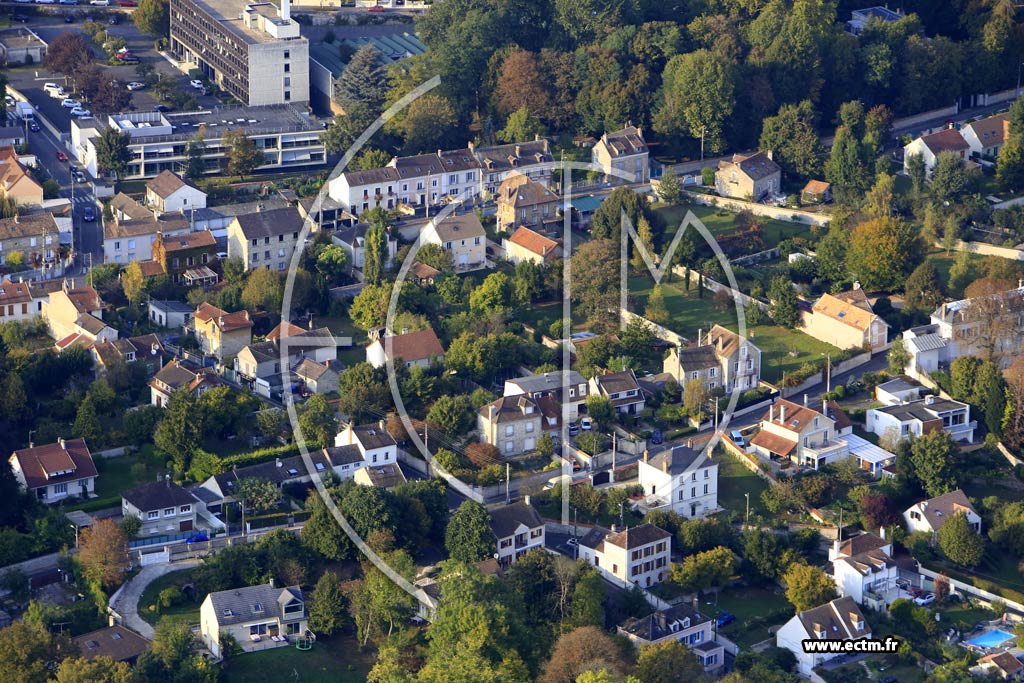 Photo arienne de Le Me-sur-Seine (les Fourneaux)