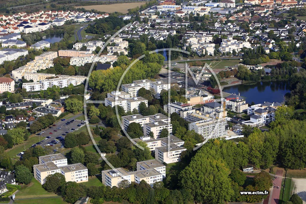 Photo arienne de Savigny-le-Temple (Plessis le Roi)