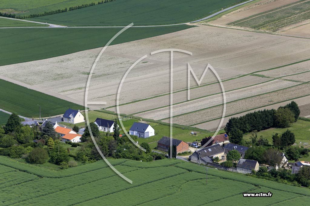 Photo arienne de Ambillou-Chteau (le Haut-Saun)