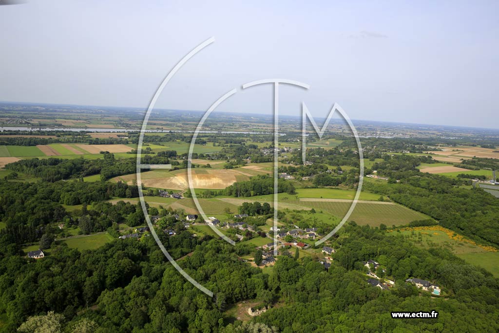 Photo arienne de Blaison-Gohier (le Haut Cheman)