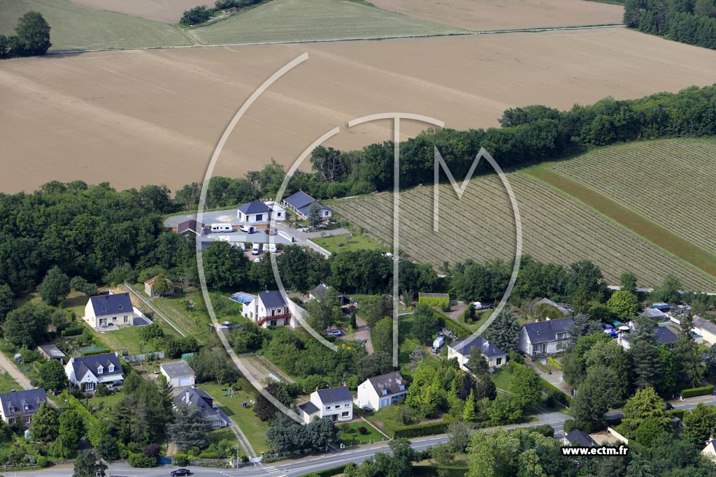 Photo arienne de Juign-sur-Loire (la Claie Brunette)