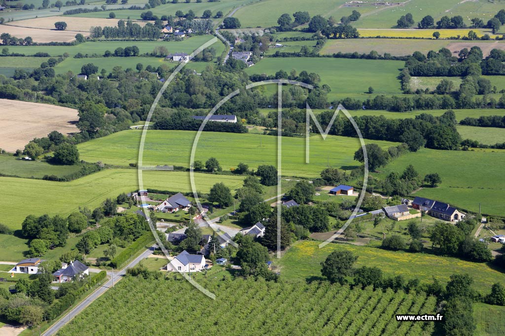 Photo arienne de La Chapelle-sur-Oudon (les Gaudines du Milieu)