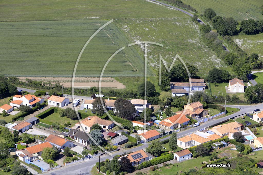 Photo arienne de Saint-Brevin-les-Pins (la Quatretais)