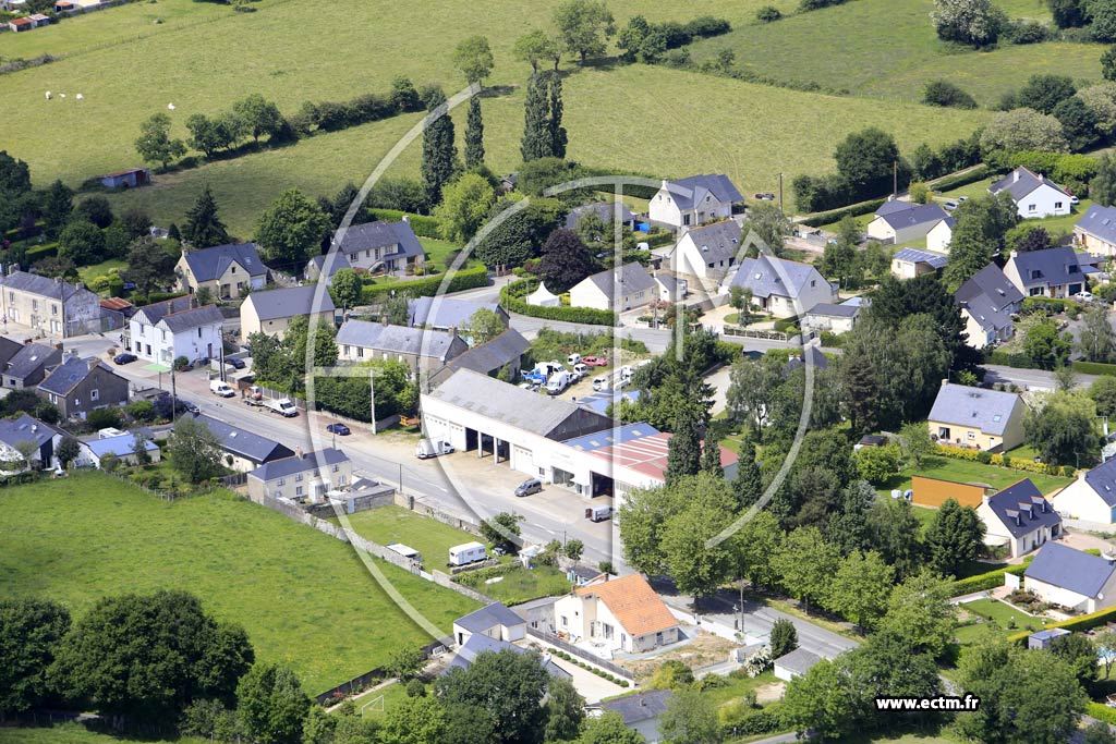 Photo arienne de Le Temple-de-Bretagne (la Petite Bretonnire)