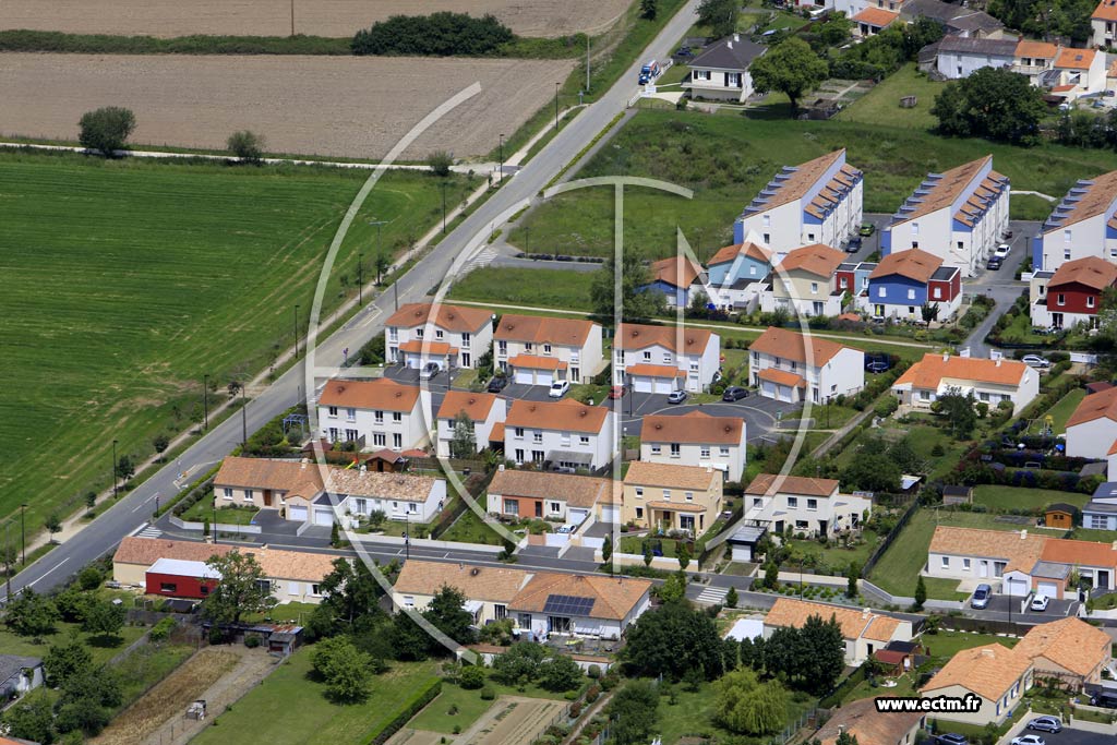 Photo arienne de Saint-Jean-de-Boiseau (la Croix Truin)