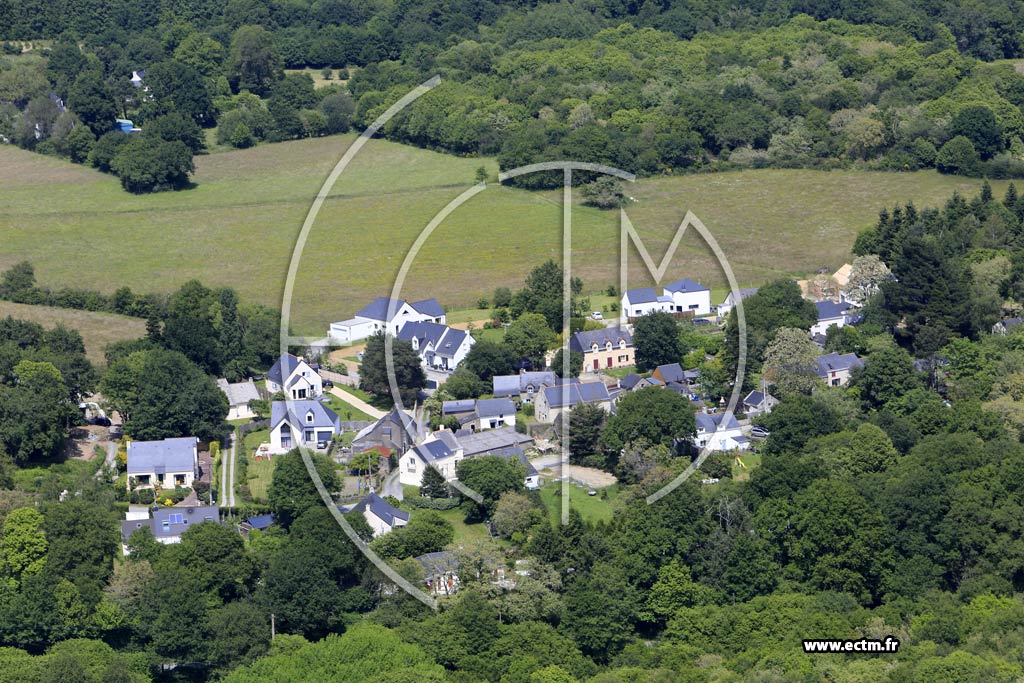 Photo arienne de Vigneux-de-Bretagne (la Faverie du Buron)