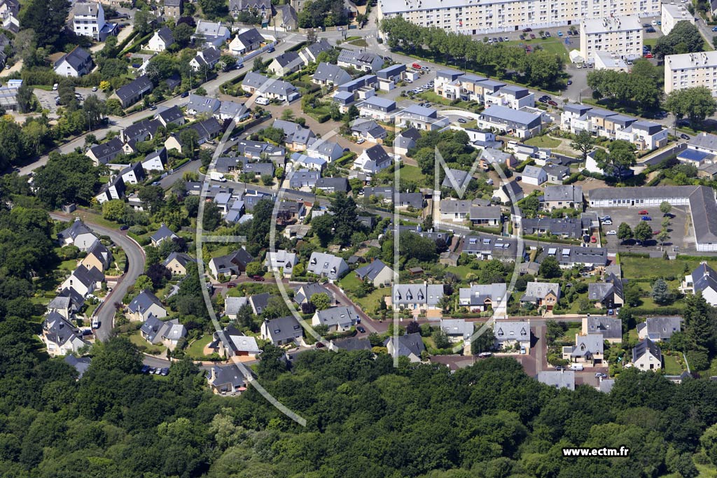 Photo arienne de Vannes (les Salines)