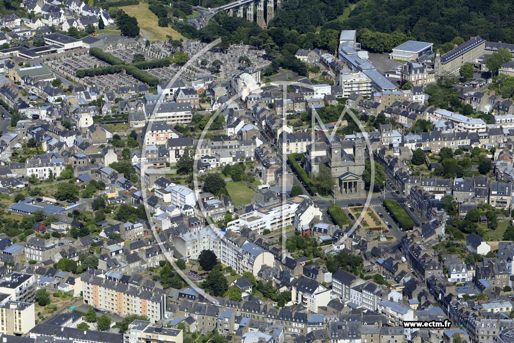 Photo arienne de Saint-Brieuc (Saint-Michel)