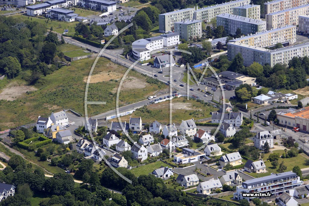 Photo arienne de Concarneau (Kerandon)