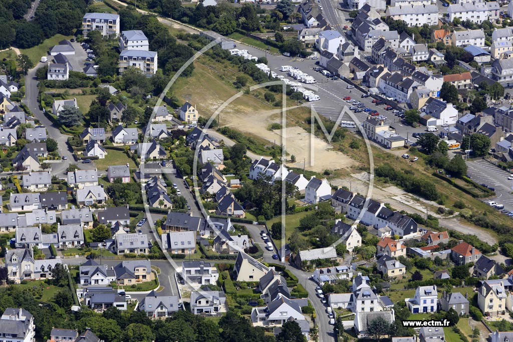 Photo arienne de Concarneau (la Gare)