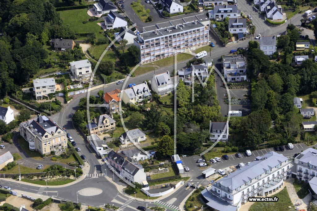 Photo arienne de Concarneau (le Dorlet)