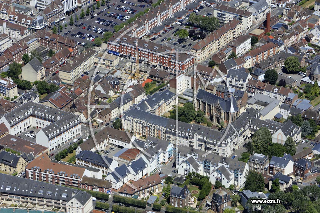 Photo arienne de Beauvais (Centre)