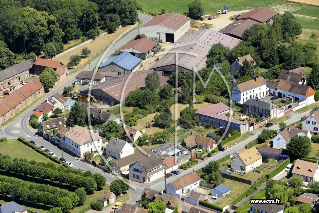 Photo arienne de Saint-Martin-le-Nud (Flambermont)