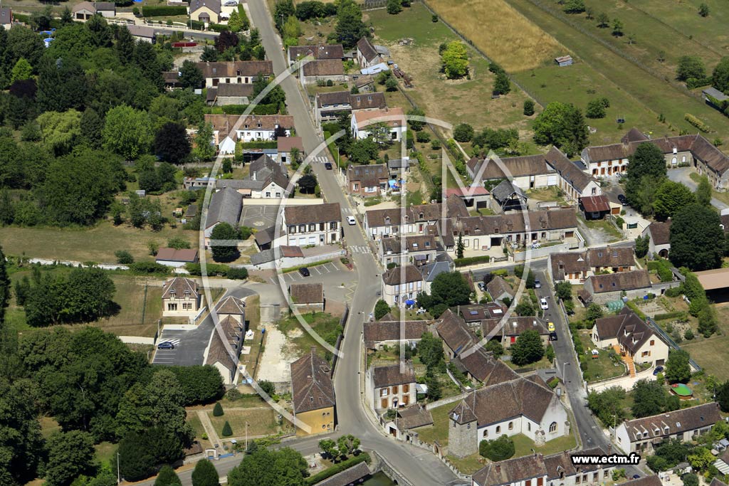 Photo arienne de Fontaine-la-Gaillarde