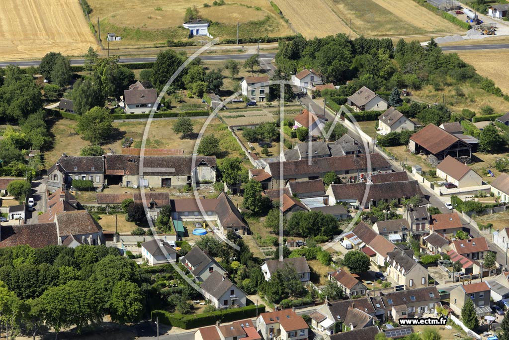 Photo arienne de Migennes (le Vieux Migennes)