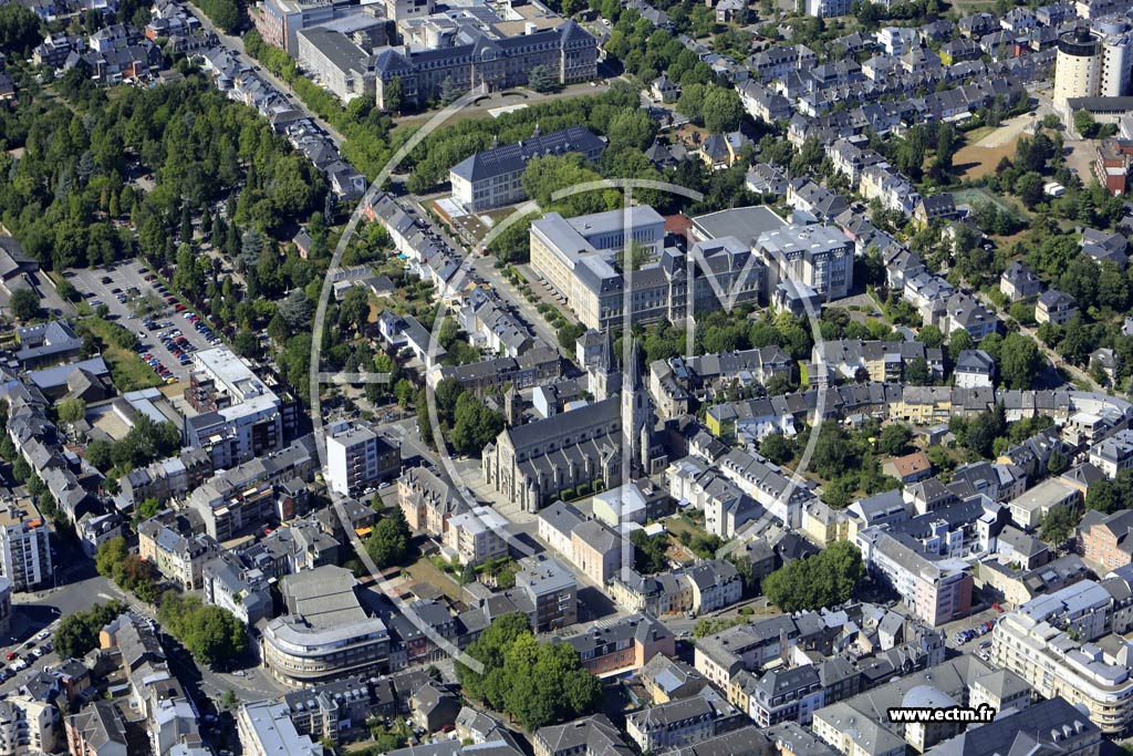 Photo arienne de Esch-sur-Alzette