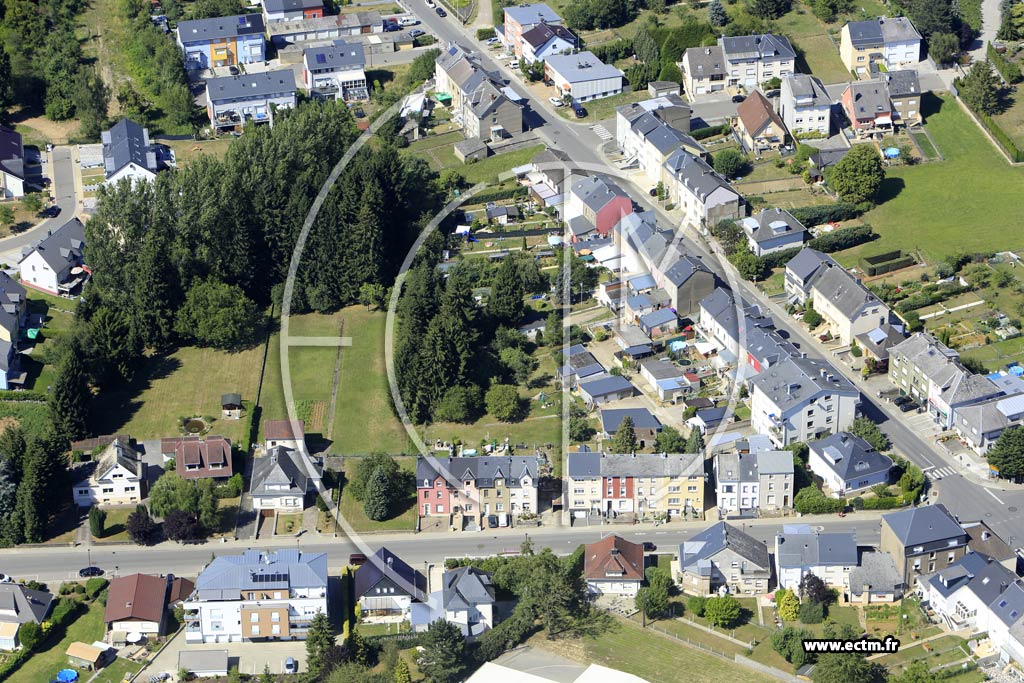 Photo arienne de Ptange (Rodange)