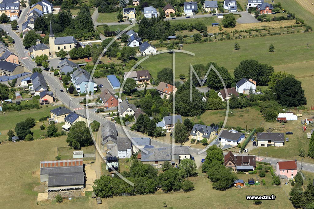 Photo arienne de Weiler-la-Tour