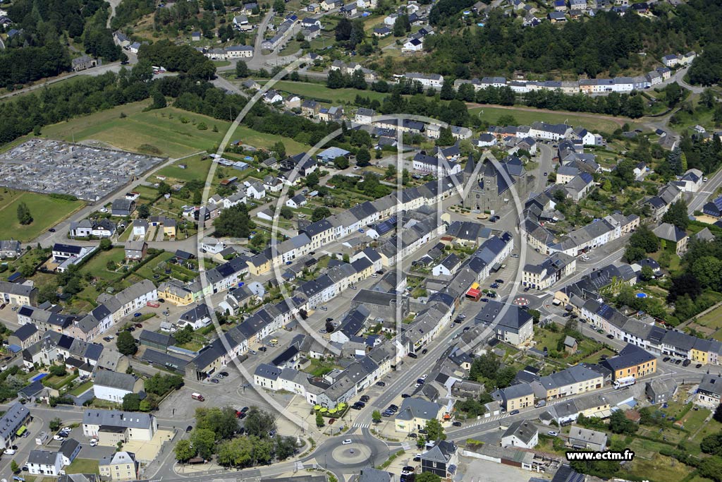 Photo arienne de Habay-la-Neuve (Centre)