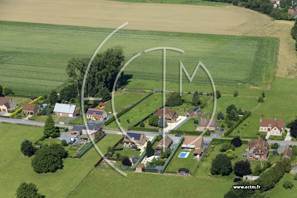 Photo arienne de Fayt-le-Franc