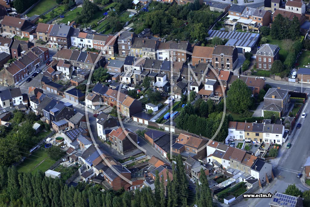 Photo arienne de Montignies-sur-Sambre