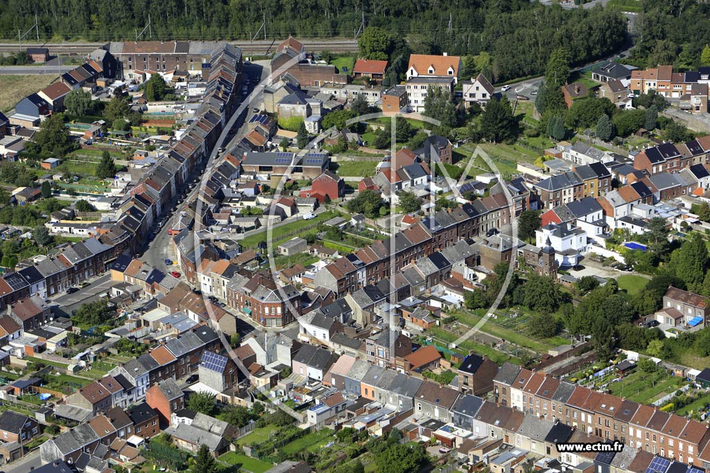 Photo arienne de Haine-Saint-Pierre