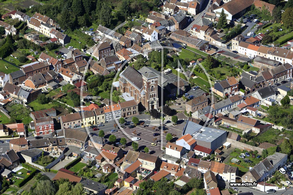 Photo arienne de Aulnoy-Lez-Valenciennes (le Pont d'Aulnoy)