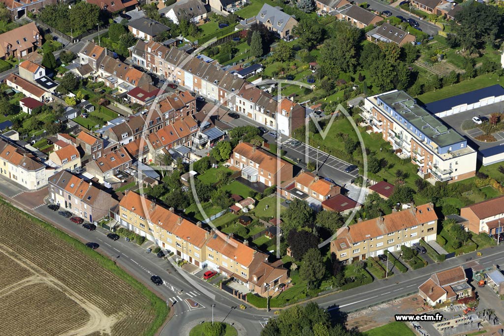 Photo arienne de Lys-lez-Lannoy (le Bon Poste)