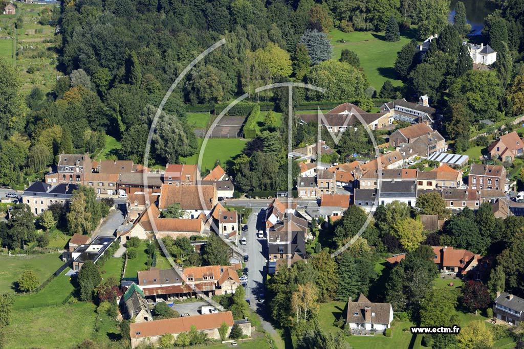 Photo arienne de Chreng (le Pont  Tressin)