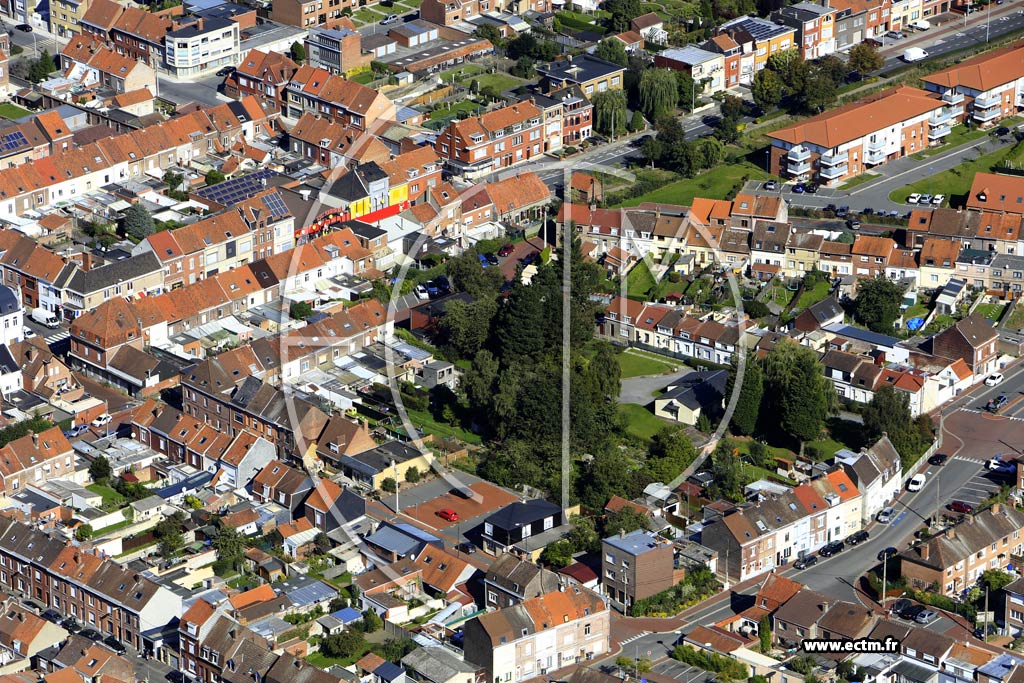 Photo arienne de Halluin (les Meurins)