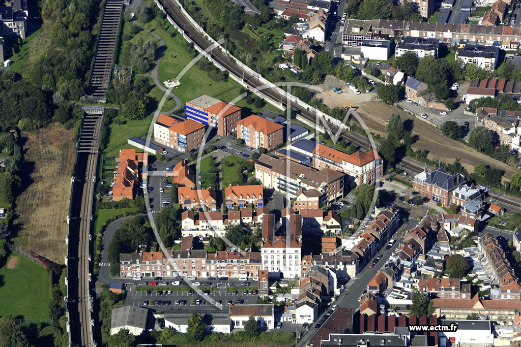 Photo arienne de Saint-Andr-Lez-Lille (Gambetta)