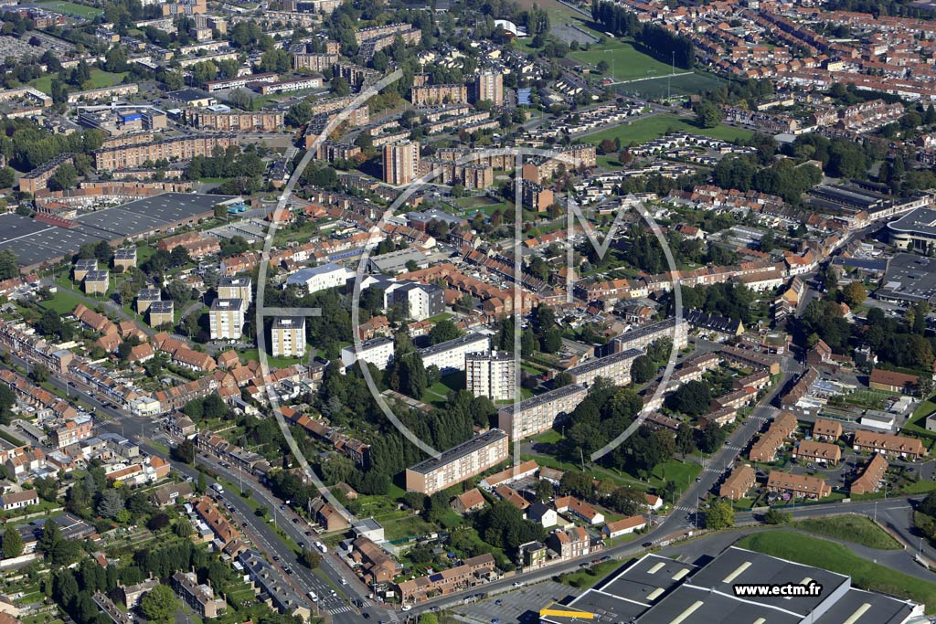 Photo arienne de Tourcoing