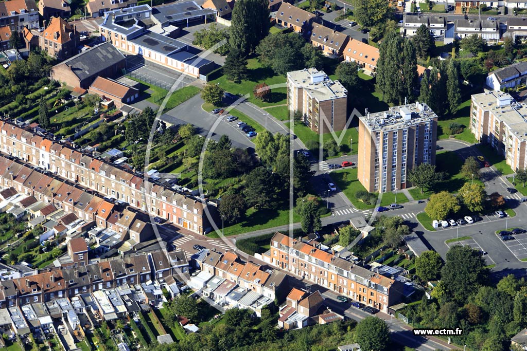 Photo arienne de Tourcoing (le Clinquet)